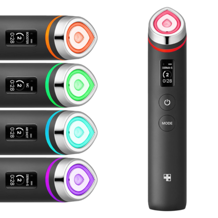 Age-R Booster Pro | 6-In-1 Real Glass Glow Beauty Massager | Looking Glass Skin | Korean Skin Care
